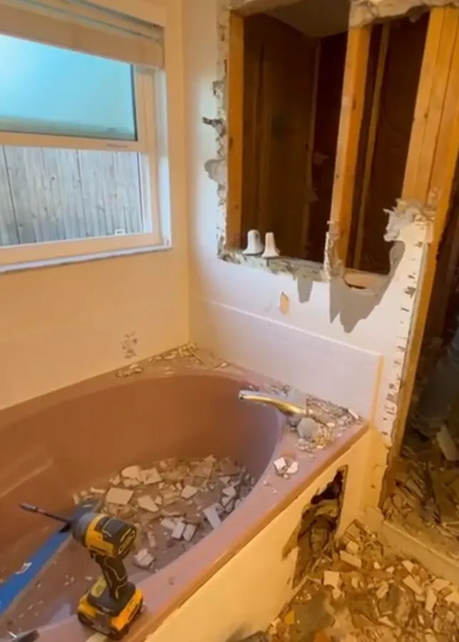 Bathroom before update